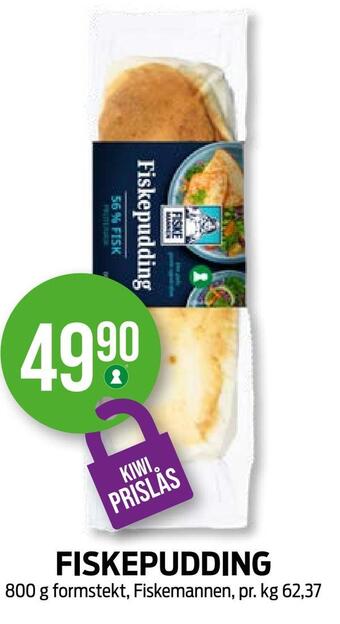 Kiwi Fiskepudding tilbud