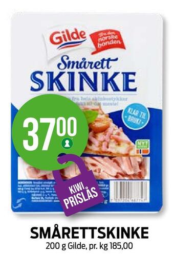 Kiwi Smårettskinke tilbud