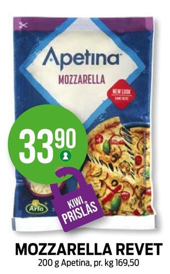 Kiwi Mozzarella revet tilbud