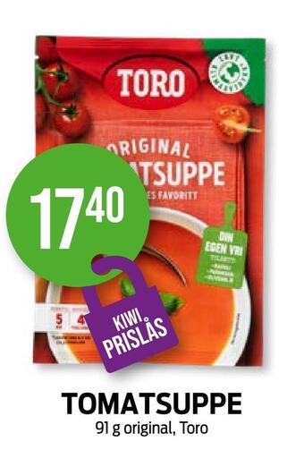 Kiwi Tomatsuppe tilbud