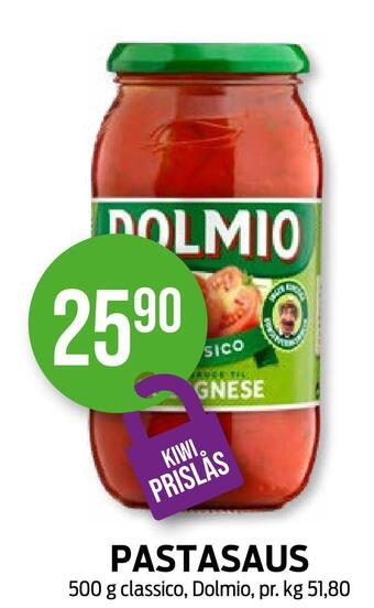 Kiwi Pastasaus tilbud