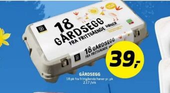 Bunnpris Bunnpris egg tilbud