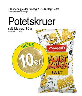Joker Maarud snacks tilbud