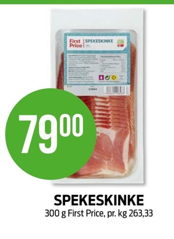 Kiwi First price spekeskinke tilbud
