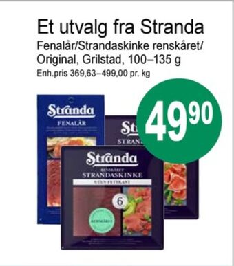Joker Stranda strandaskinke tilbud