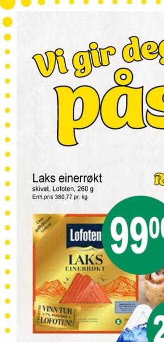 Joker Lofoten laks tilbud