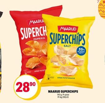 Coop Extra Maarud superchips tilbud