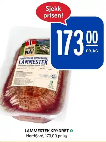Rema 1000 Lammestek krydret tilbud