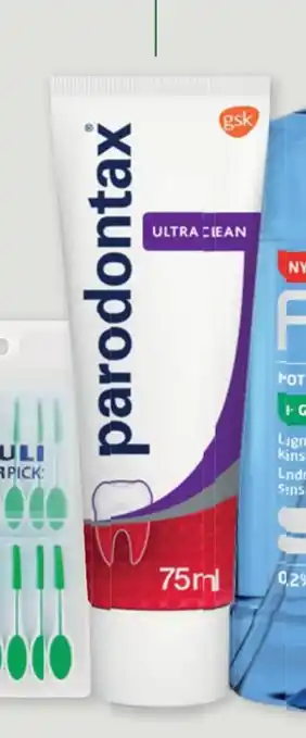 Vitusapotek Parodontax tannkrem ultra clean tilbud