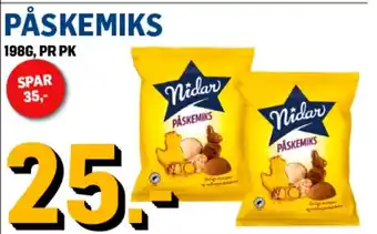 Price Lagerbutikk Påskemiks Nidar tilbud