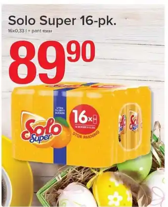 Eurospar Solo Super 16-Pk tilbud