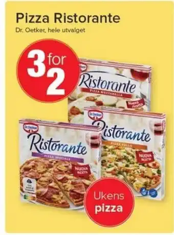 Eurospar Pizza Ristorante tilbud