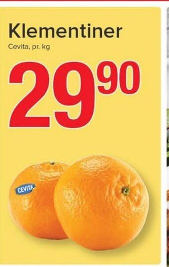 Eurospar Klementiner tilbud