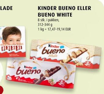 Scandinavian Park Kinder bueno eller bueno white tilbud