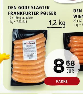 Scandinavian Park Den gode slagter frankfurter pølser tilbud