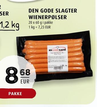 Scandinavian Park Den gode slagter wienerpølser tilbud