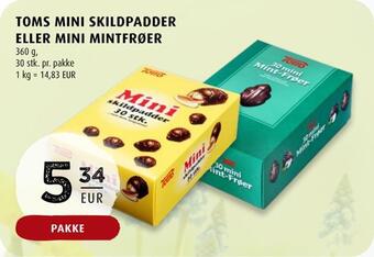 Scandinavian Park Toms mini skildpadder eller mini mintfrøer tilbud