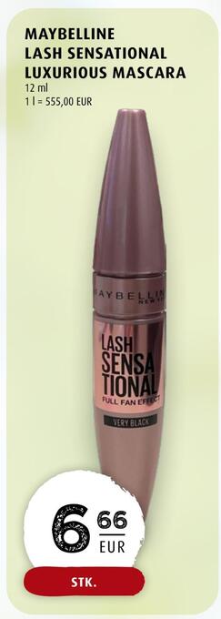 Maybelline lash sensational luxurious mascara