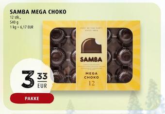 Scandinavian Park Samba mega choko tilbud