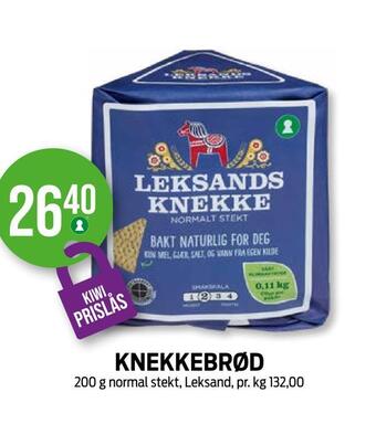 Kiwi Knekkebrød tilbud
