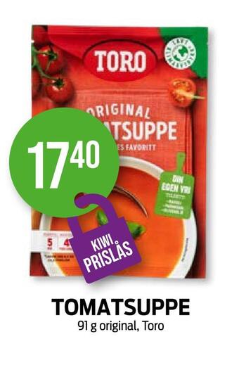 Kiwi Tomatsuppe tilbud