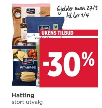 Meny Hatting tilbud