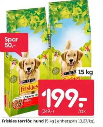 Rusta Friskies hundemat tilbud