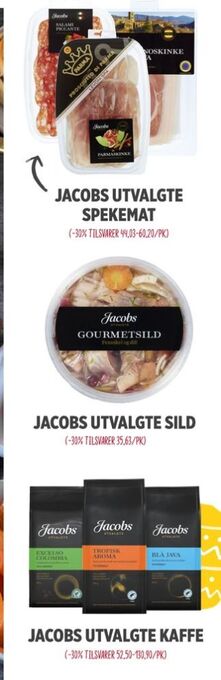 Meny Jacobs utvalgte tilbud
