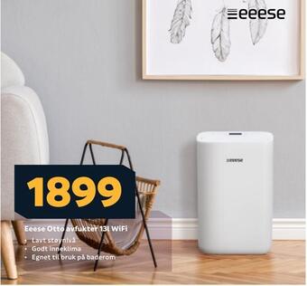 Megaflis Eeese otto avfukter 13l wifi tilbud