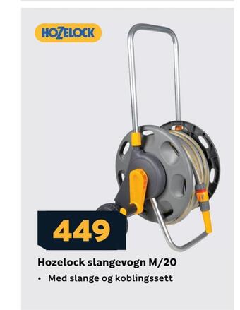 Megaflis Hozelock slangevogn m/20 tilbud