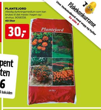 jem & fix Plantejord tilbud