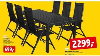 jem & fix Hagebord havanna tilbud