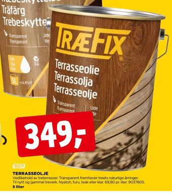 jem & fix Terrasseolje tilbud