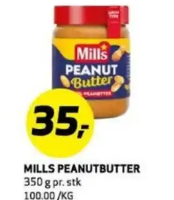 Bunnpris Mills peanutbutter tilbud