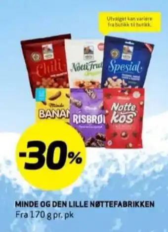 Bunnpris Den lille nøttefabrikken tilbud