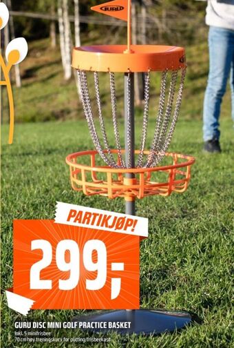 Coop Obs Guru discgolf kurv tilbud