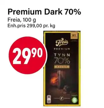 Nærbutikken Premium dark 70% tilbud