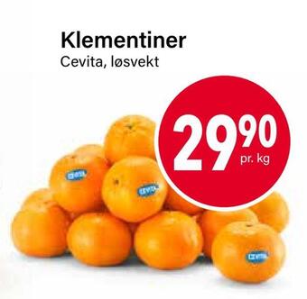 Nærbutikken Klementiner tilbud