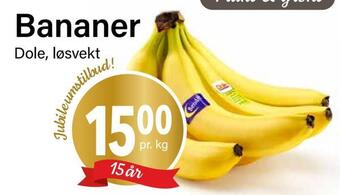 Nærbutikken Bananer tilbud