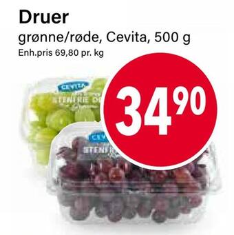 Nærbutikken Druer tilbud