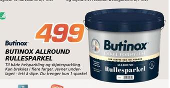 Coop Byggmix Butinox allround rullesparkel tilbud