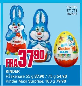 Europris Kinder tilbud