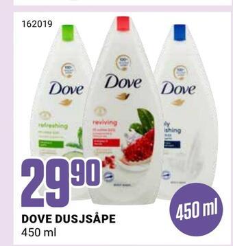 Europris Dove dusjsåpe tilbud