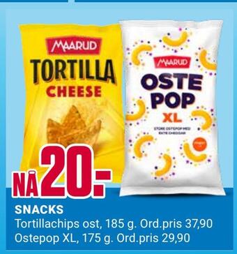 Europris Snacks tilbud