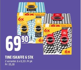 Coop Obs Tine iskaffe 6 stk tilbud