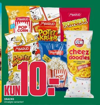 Europris Snacks tilbud