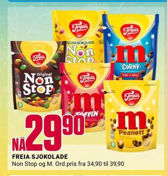 Europris Freia sjokolade tilbud