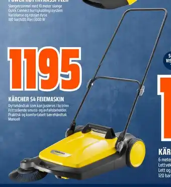 Obs Bygg Kärcher s4 feiemaskin tilbud