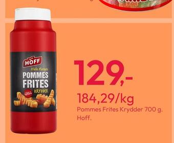 Gigaboks Pommes frites krydder tilbud