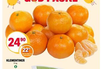 Coop Extra Klementiner tilbud